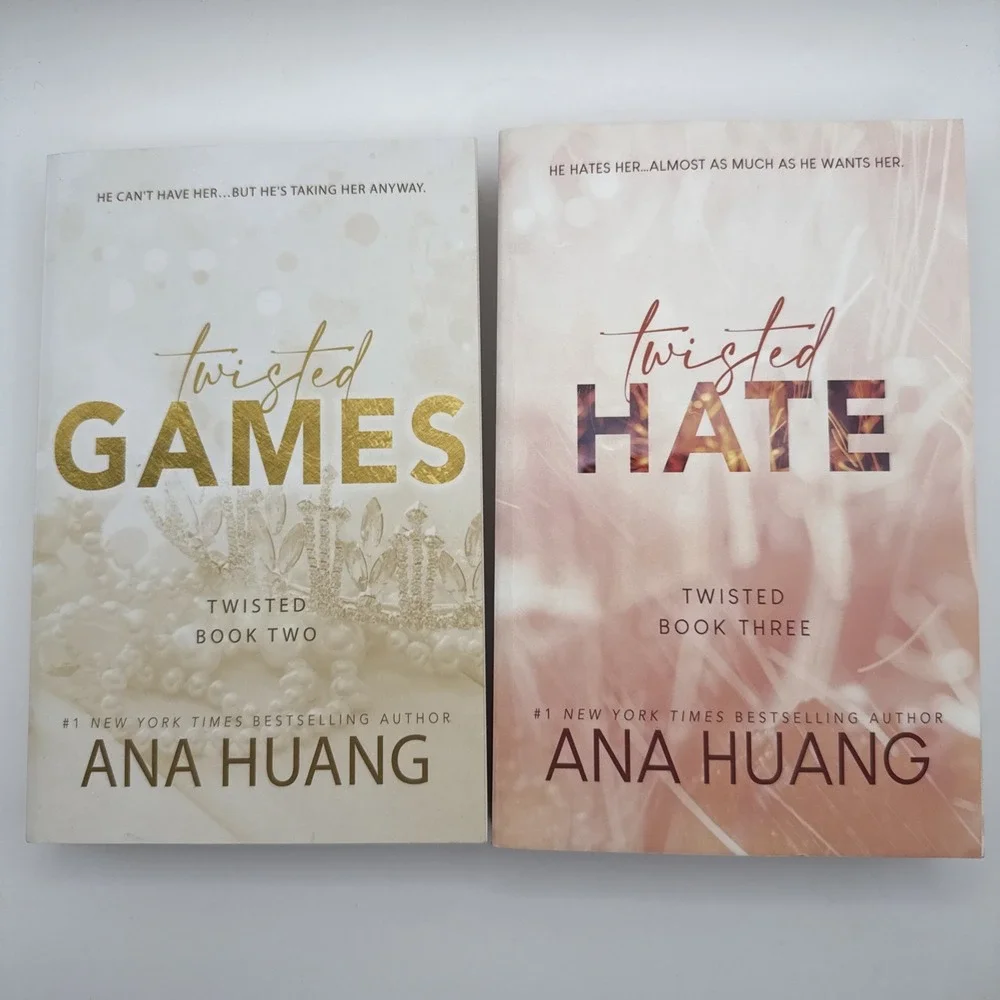 Twisted Hate And Twisted Games Paperback By Ana Huang EUC
